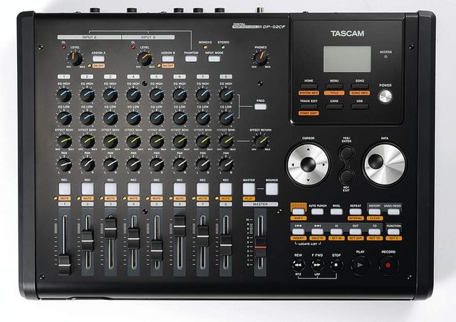 Tascam's latest Portastudio. Tascam's latest Portastudio.